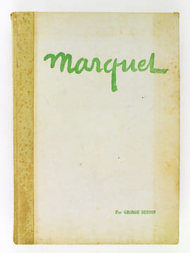 Marquet [ Avec une Lettre autographe signée de Marcelle Marquet au Docteur Raoul Germain : ] "18 février 1964. Cher Docteur et ami, Je vous remercie ...