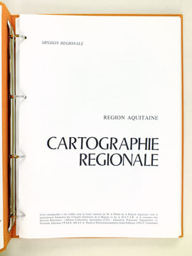 Cartographie Régionale. Région Aquitaine.. Collectif ; Mission Régionale Préfecture de la Gironde