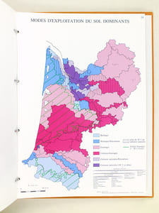 Cartographie Régionale. Région Aquitaine.