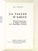 La Vallée d'Aoste minorité linguistique et Région autonome de la République italienne. . LENGEREAU, Marc