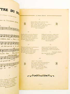 Les chants de guerre de Botrel ( La Bonne Chanson n° 83 ) : Rosalie , Guillaume s'en va-t-en guerre , La lettre du soldat , Le petit fusil de bois , ...