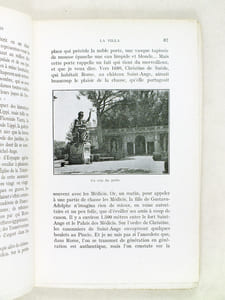 L’Académie de France à Rome. La Villa Médicis. 