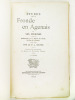 Etudes sur la Fronde en Agenais et ses origines. 2e Partie : D'Harcourt et le Prince de Condé. La Fin de la Fronde (1651-1653). COUYBA, Docteur L.