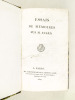 Essais de Mémoires sur M. Suard [ Edition originale ]. SUARD, Mme Amélie