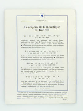 L'école des lettres , Revue bimensuelle éditée par l'Ecole des Loisirs - 84e année, du 15 septembre 1992 au 1er mars 1993 ( 10 vol. dont 1 numéro hors ...