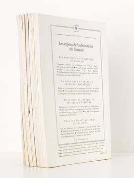 L'école des lettres , Revue bimensuelle éditée par l'Ecole des Loisirs - 84e année, du 15 septembre 1992 au 1er mars 1993 ( 10 vol. dont 1 numéro hors ...