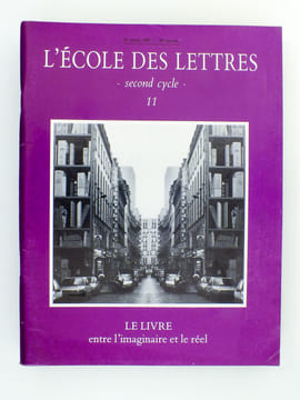 L'école des lettres Second Cycle, Revue bimensuelle éditée par l'Ecole des Loisirs ( lot de 10 numéros thématiques ) : L'Utopie (15 mars 1981) ; ...