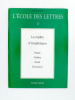 L'école des lettres Second Cycle, Revue bimensuelle éditée par l'Ecole des Loisirs ( lot de 10 numéros thématiques ) : L'Utopie (15 mars 1981) ; ...