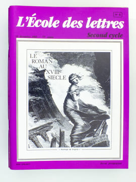 L'école des lettres Second Cycle, Revue bimensuelle éditée par l'Ecole des Loisirs ( lot de 10 numéros thématiques ) : L'Utopie (15 mars 1981) ; ...