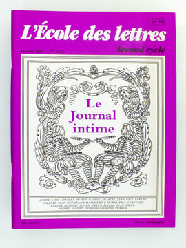 L'école des lettres Second Cycle, Revue bimensuelle éditée par l'Ecole des Loisirs ( lot de 10 numéros thématiques ) : L'Utopie (15 mars 1981) ; ...