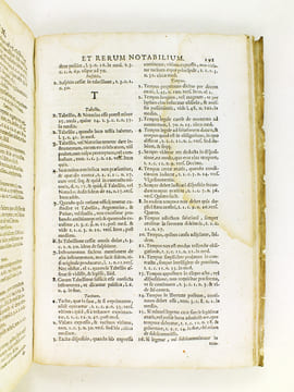 Repertorium seu Index Generalis Rerum Notabilium quae in operibus Antonij Gometij Tractantur. Tam in Libro Variarum Resolutionum, quam in Comentariis ...