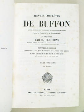 Oeuvres complètes de Buffon. Tome 11 : Les Minéraux. BUFFON ; FLOURENS ; [ TRAVIES ; GOBIN, Henry ; etc. ] 