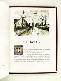 Le Boeuf. Illustrations de Vlaminck [ Edition originale ]