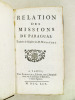 Relation des Missions du Paraguai [ Edition originale de la traduction ]. MURATORI, M. L. A.