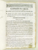 [ Recueil de brochures politique et historiques, impressions bordelaises de l'année 1814 ] Constitution donnée par le Roi au Peuple Français. 4 Juin ...