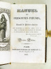 Manuel des Personnes Pieuses, ou Recueil des Prières choisies [ Exemplaire d'Henriette de Chateaubriand ] Manuel des Personnes Pieuses, ou Recueil des ...