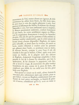 Les Pastorales de Longus ou Daphnis et Chloé. COURIER, Paul-Louis