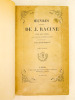 Oeuvres Poétiques de J. Racine (3 Tomes - Complet) Avec les Notes de tous les Commentateurs recueillies par Aimé-Martin. RACINE, Jean