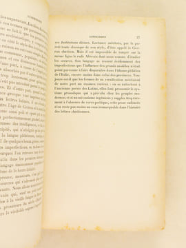 Commodien, Arnobe, Lactance et autres fragments inédits [Contient : ] Commodien, Arnobe, Lactance, fin du cours d'éloquence sacrée - Etude critique ...
