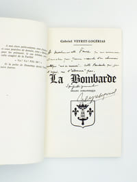 La Bombarde , Drame Johannique ( exemplaire dédicacé par l'auteur )