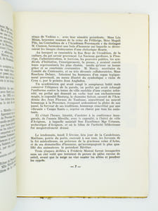 Le Centenaire de Mireille Avignon ( extrait de La Revue de Langue et Littérature provençales, 4e trimestre 1960 )