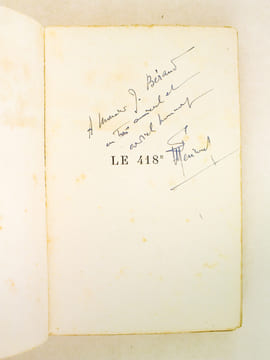 Le 418e. Un régiment - Des Chefs - Des Soldats [ Livre dédicacé par l'auteur ]. HERICOURT, Pierre