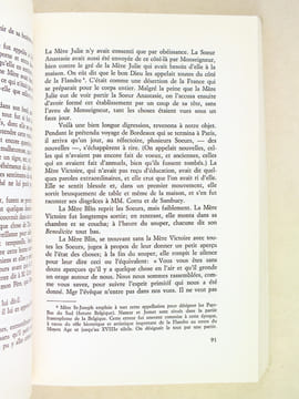 Vie de Julie Billiart par sa première Compagne Françoise Blin de Bourdon ou Les mémoires de Mère Saint-Joseph. BLIN DE BOURDON, Françoise