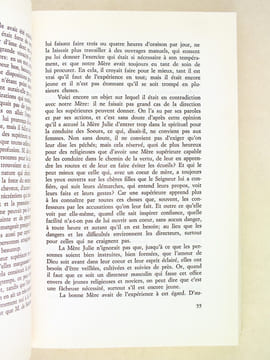 Vie de Julie Billiart par sa première Compagne Françoise Blin de Bourdon ou Les mémoires de Mère Saint-Joseph. BLIN DE BOURDON, Françoise