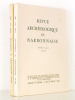 Revue archéologique de Narbonnaise (lot de 2 numéros) : Tome XIII , 1980  ; Tome XIV , 1981. Revue archéologique de Narbonnaise