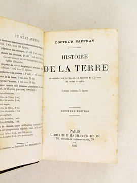 (Trois livres en un vol.) Histoire de la Terre. Entretien sur le passé, le présent et l'avenir de notre planète [ Avec : ] Histoire de l'Homme. Les ...