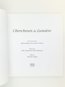 Chercheurs de Lumière. Père Syméon ; Dom Silouane ; ROTIVAL, Bruno (photos) ; COUSIN, Jacques (photos) ; LOSSKY, Nicolas (préf.)