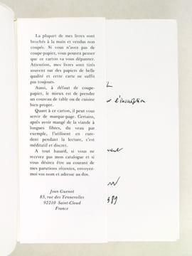 Adieu Papa [ Edition originale - Livre dédicacé par l'auteur ]. GUENOT, Jean