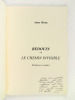 Bédouin ou le Chemin invisible. Poèmes et contes. [ Livre dédicacé par l'auteur ]. REMY, Anne