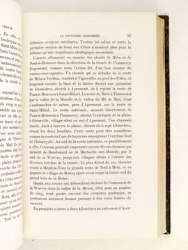 Les Nouvelles Défenses de la France. La Frontière 1870 - 1882. TENOT, Eugène
