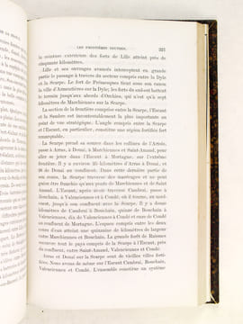 Les Nouvelles Défenses de la France. La Frontière 1870 - 1882. TENOT, Eugène