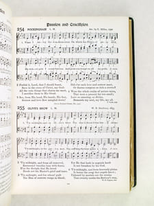 In Excelsis. Hymns with tunes for Christian worship. [ American Church, 21 rue de Berry, Paris - "In Memory of Mrs Alexander W. Shepard of Brooklyn, who died in Paris September 28th 1902" ] [ Avec : ] Responsive service