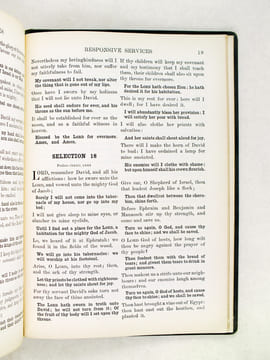 In Excelsis. Hymns with tunes for Christian worship. [ American Church, 21 rue de Berry, Paris - "In Memory of Mrs Alexander W. Shepard of Brooklyn, ...