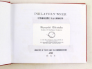 Philately Week [ Stamp Album containing all postage stamps in connection with japanese Philately week from 1975 until 1989 ]. Collectif ; Japanese ...