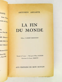 La Fin du Monde [ Edition originale - Livre dédicacé par l'auteur ]