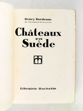 Châteaux en Suède. BORDEAUX, Henry