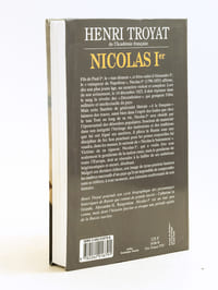 Nicolas Ier [ Livre dédicacé par l'auteur ]