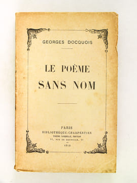 Le Poème sans Nom [ Livre dédicacé par l'auteur ]. DOCQUOIS, Georges