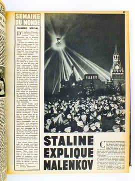 Semaine du Monde , 1er Semestre 1953 ( du n° 9 du 3 janvier 1953 au n° 33 du 20 juin 1953 ). Semaine du Monde (revue) ; HERSANT, Patrick (Dir.)