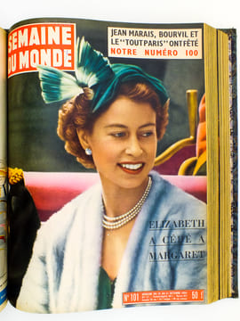Semaine du Monde , 2e Semestre 1954 ( du n° 86 du 2 juillet 1954 au n° 112 du 31 décembre 1954 ). Semaine du Monde (revue) ; HERSANT, Patrick (Dir.)