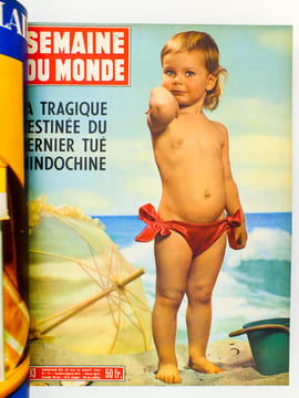 Semaine du Monde , 2e Semestre 1954 ( du n° 86 du 2 juillet 1954 au n° 112 du 31 décembre 1954 ). Semaine du Monde (revue) ; HERSANT, Patrick (Dir.)