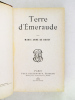 Terre d'Emeraude [ Edition originale ]. BOVET, Marie-Anne