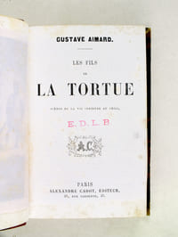 Les Fils de la Tortue. Scènes de la vie indienne au Chili [ Edition originale ]