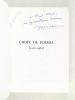 Choix de Poèmes (1920-1960) [ Livre dédicacé par l'auteur ]. PELLERIN, Jean-Victor