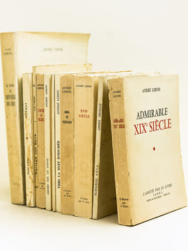 [ Lot de 13 ouvrages numérotés et dédicacés par André Lebois ] XVIIe siècle (Recherches et Portraits) - Anna de Tréogarn - Quercelonde immergée - Vers ...