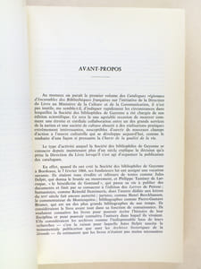 Catalogues régionaux des Incunables des Bibliothèques publiques de France. Volume I : Bibliothèques de la Région Champagne-Ardenne